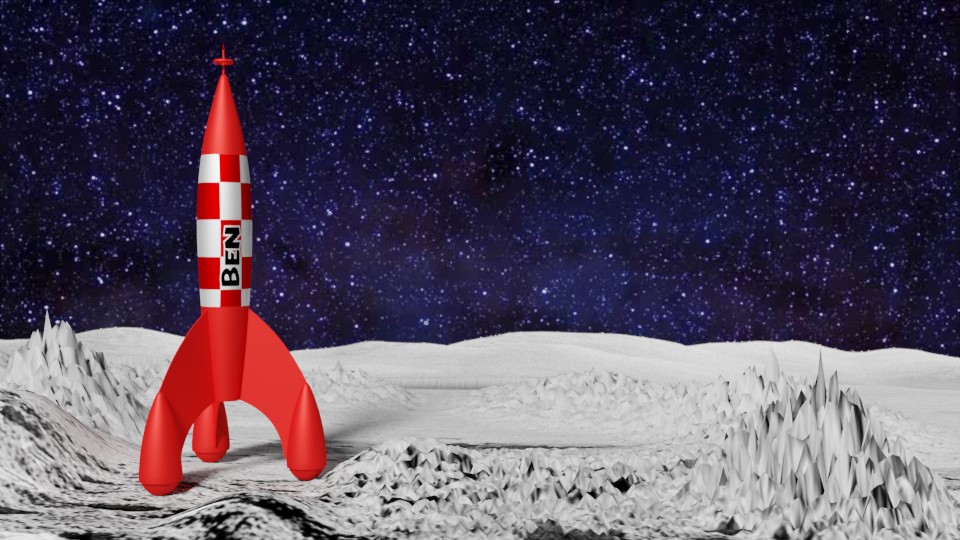 Tintin rocket preview image 2
